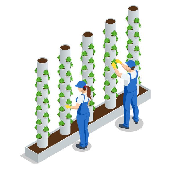 Vertical Hydroponics Tower - Towers