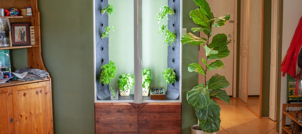 Grow rooms and tents - home hydroponic grow cabinet